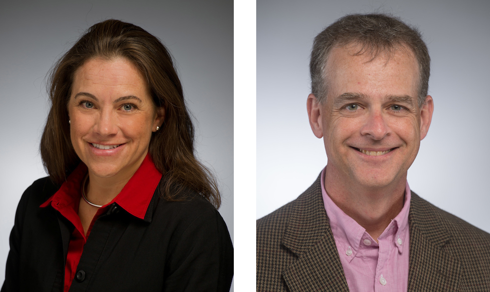 Nicole Achee and John Grieco