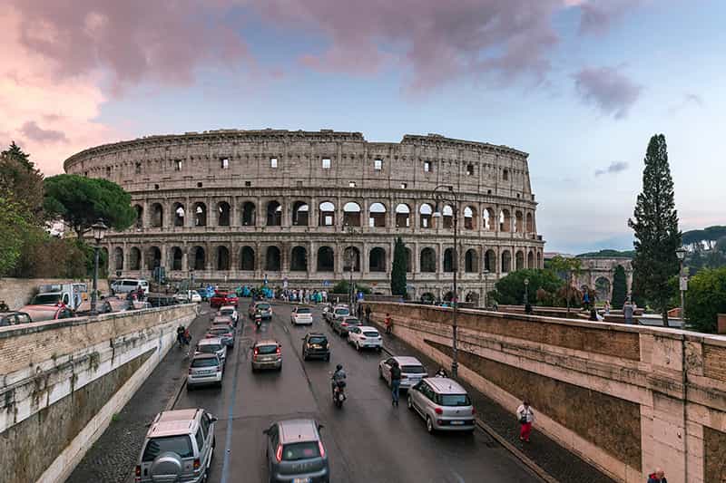 Colosseum in Rome, Italy.