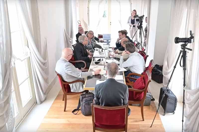 Placeholder image for a video - Rome skyline.